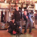 Idaho Winery Tours - Indian Creek w/wine dog Dahlia