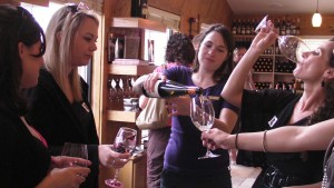 Idaho Winery Tours - Pouring at Sawtooth Winery
